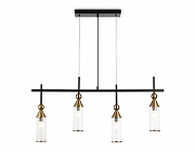 Подвесной светильник Ambrella Light LH LH55254 цвет плафона/подвески Прозрачный, цвет арматуры Латунь, Черный-4