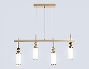 Подвесной светильник Ambrella Light LH LH55274 цвет плафона/подвески Белый, цвет арматуры Латунь-3