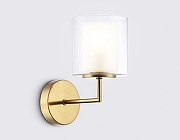 Бра Ambrella Light LH LH56015 цвет плафона/подвески Белый, цвет арматуры Латунь-1