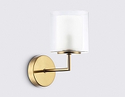 Бра Ambrella Light LH LH56015 цвет плафона/подвески Белый, цвет арматуры Латунь-3