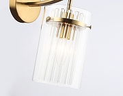 Бра Ambrella Light LH LH56035 цвет плафона/подвески Прозрачный, цвет арматуры Латунь-4