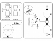 Бра Ambrella Light LH LH56097 цвет плафона/подвески Белый, цвет арматуры Латунь-7
