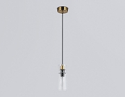 Подвесной светильник Ambrella Light LH LH56111 цвет плафона/подвески Прозрачный, цвет арматуры Латунь, Черный-3