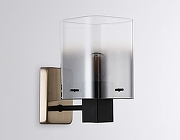 Бра Ambrella Light HIGH LIGHT LH57045 цвет плафона/подвески Дымчатый, цвет арматуры Латунь, Черный-3