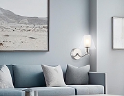 Бра Ambrella Light HIGH LIGHT LH57085 цвет плафона/подвески Белый, Прозрачный, цвет арматуры Никель-6