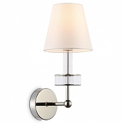 Бра Ambrella Light LH LH71005 цвет плафона/подвески Белый, Прозрачный, цвет арматуры Никель