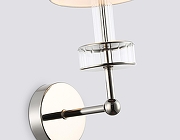 Бра Ambrella Light LH LH71005 цвет плафона/подвески Белый, Прозрачный, цвет арматуры Никель-3