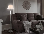 Торшер Ambrella Light LH LH71008 цвет плафона/подвески Белый, Прозрачный, цвет арматуры Никель-8