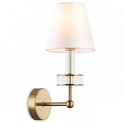 Бра Ambrella Light LH LH71025 цвет плафона/подвески Белый, Прозрачный, цвет арматуры Латунь