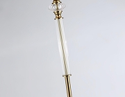 Торшер Ambrella Light LH LH71028 цвет плафона/подвески Белый, Прозрачный, цвет арматуры Латунь-3