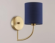 Бра Ambrella Light HIGH LIGHT LH71275 цвет плафона/подвески Синий, цвет арматуры Латунь-2