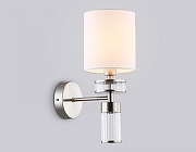 Бра Ambrella Light HIGH LIGHT LH71295 цвет плафона/подвески Белый, цвет арматуры Никель-1