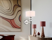 Бра Ambrella Light HIGH LIGHT LH71325 цвет плафона/подвески Белый, цвет арматуры Никель-5