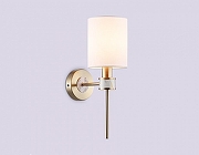 Бра Ambrella Light HIGH LIGHT LH72375 цвет плафона/подвески Белый, цвет арматуры Латунь-1