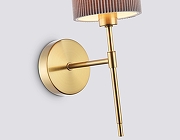 Бра Ambrella Light LH LH72385 цвет плафона/подвески Серый, цвет арматуры Латунь-3