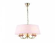 Подвесной светильник Ambrella Light HIGH LIGHT LH75021 цвет плафона/подвески Розовый, цвет арматуры Золото, Розовый-1