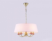 Подвесной светильник Ambrella Light HIGH LIGHT LH75021 цвет плафона/подвески Розовый, цвет арматуры Золото, Розовый-2