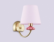 Бра Ambrella Light HIGH LIGHT LH75027 цвет плафона/подвески Розовый, цвет арматуры Золото-3