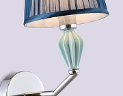 Бра Ambrella Light HIGH LIGHT LH75065 цвет плафона/подвески Синий, цвет арматуры Хром-6