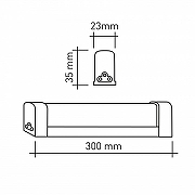 Накладной светильник Эра LLED-04-0-30K-004 цвет плафона/подвески Белый, цвет арматуры Белый-5