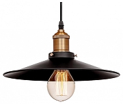Подвесной светильник Loft it Factory Filament LOFT1102 цвет плафона/подвески Черный, цвет арматуры Бронза, Черный