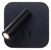 Бра с подсветкой Loft it Floadow LOFT2019-BL цвет плафона/подвески Черный, цвет арматуры Черный