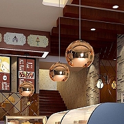 Подвесной светильник Loft it Copper Shade LOFT2023-E цвет плафона/подвески Медь, цвет арматуры Медь-5