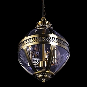 Подвесной светильник Loft it Lantern Res1dent1al LOFT3043-BR цвет плафона/подвески Бронза, Прозрачный, цвет арматуры Бронза-3