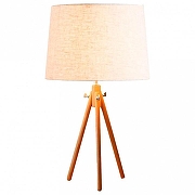 Настольная лампа Loft it Natural LOFT7112T цвет плафона/подвески Бежевый, цвет арматуры Коричневый