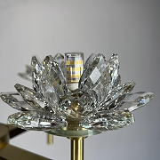 Торшер Imperiumloft LOTOS LOTOS-FL01 цвет плафона/подвески Прозрачный, цвет арматуры Латунь-12