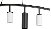 Подвесной светильник Lightstar Rullo LR735363872 цвет плафона/подвески Белый, Черный, цвет арматуры Черный-3