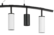 Подвесной светильник Lightstar Rullo LR735372863 цвет плафона/подвески Белый, Черный, цвет арматуры Черный-3