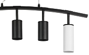 Подвесной светильник Lightstar Rullo LR735862373 цвет плафона/подвески Белый, Черный, цвет арматуры Черный-3