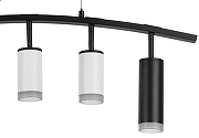 Подвесной светильник Lightstar Rullo LR7358723630 цвет плафона/подвески Белый, Черный, цвет арматуры Черный-3