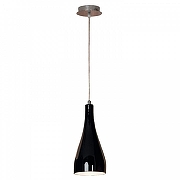 Подвесной светильник Lussole Rimini LSF-1196-01 цвет плафона/подвески Черный, цвет арматуры Хром-1