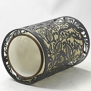 Подвесной светильник Lussole Vetere LSF-2376-01 цвет плафона/подвески Белый, Коричневый, цвет арматуры Хром-2