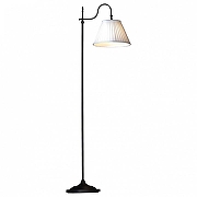 Торшер Lussole Milazzo LSL-2905-01 цвет плафона/подвески Белый, цвет арматуры Коричневый