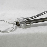 Торшер с подсветкой LGO Douglas LSP-0021 цвет плафона/подвески Белый, цвет арматуры Коричневый, Хром-7