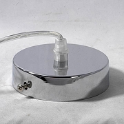 Подвесной светильник LGO Hockessin LSP-0159 цвет плафона/подвески Прозрачный, цвет арматуры Хром-2