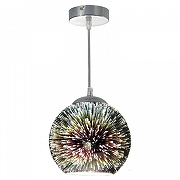 Подвесной светильник LGO Ammon LSP-0197 цвет плафона/подвески Разноцветный, цвет арматуры Хром-1
