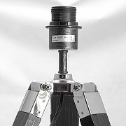 Настольная лампа LGO Amistad LSP-0555 цвет плафона/подвески Черный, цвет арматуры Серый-2