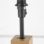 Торшер Lussole Tallapoosa LSP-0606 цвет плафона/подвески Белый, цвет арматуры Коричневый, Черный-1