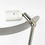 Торшер с подсветкой Lussole Tallapoosa LSP-0609 цвет плафона/подвески Белый, цвет арматуры Никель-1