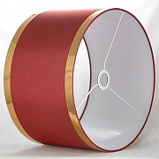 Торшер Lussole Randolph LSP-0618 цвет плафона/подвески Красный, цвет арматуры Бронза-2