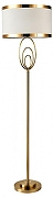 Торшер Lussole Randolph LSP-0620 цвет плафона/подвески Белый, цвет арматуры Бронза
