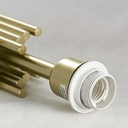 Торшер Lussole Randolph LSP-0622 цвет плафона/подвески Белый, цвет арматуры Бронза-1