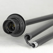 Торшер Lussole Flagstaff LSP-0629 цвет плафона/подвески Белый, цвет арматуры Черный-5