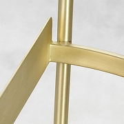 Торшер с полкой Lussole Seattle LSP-0631 цвет плафона/подвески Черный, цвет арматуры Золото-5