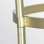 Торшер с полкой Lussole Seattle LSP-0631 цвет плафона/подвески Черный, цвет арматуры Золото-10