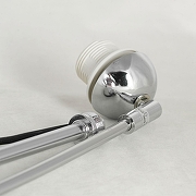 Торшер Lussole LSP-06 LSP-0637 цвет плафона/подвески Хром, цвет арматуры Белый, Хром-6